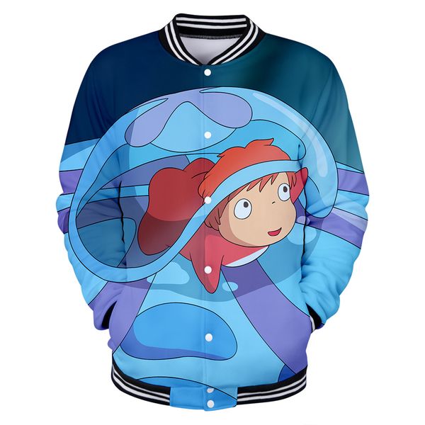 ponyo on the cliff 3d printed baseball jackets fashion women/men 2019 long sleeve jacket casual streetwear clothes, Black;brown
ponyo on the cliff 3d printed baseball jackets fashion women/men 2019 long sleeve jacket casual streetwear clothes, Black;brown