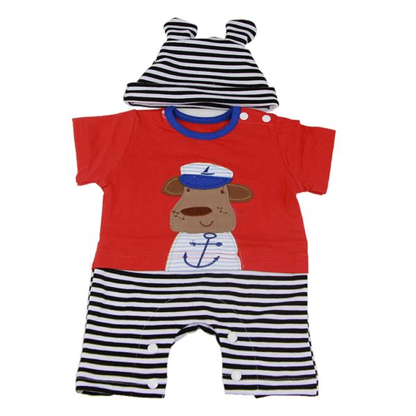 set of 2pcs caw pattern short sleeve rompers hat clothes for 22''-23'' reborn baby girl doll complete look
set of 2pcs caw pattern short sleeve rompers hat clothes for 22''-23'' reborn baby girl doll complete look