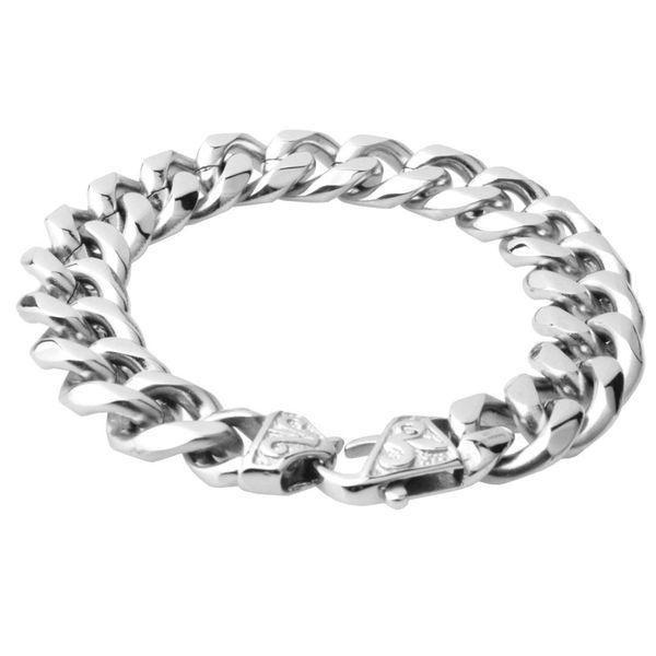 12/15mm heavy men's buddha bracelet curb cuban link silver gold color 316l stainless steel wristband male jewelry 7-11inch, Black
12/15mm heavy men's buddha bracelet curb cuban link silver gold color 316l stainless steel wristband male jewelry 7-11inch, Black