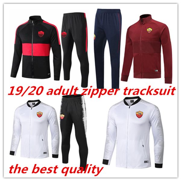 19 20 roma tracksuit soccer jacket chaqueta de fútebol 2019 2020 tracksuit totti de rossi as roma football jacket full zipper set, Black
19 20 roma tracksuit soccer jacket chaqueta de fútebol 2019 2020 tracksuit totti de rossi as roma football jacket full zipper set, Black