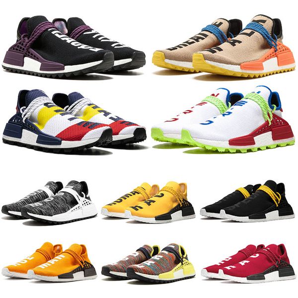 Fashion PW Human Race Hu Trail Primeknit Womens Traines Pale nude Equality Core black Cream Orange Yellow Mens Sport Sneakers 36-47
Fashion PW Human Race Hu Trail Primeknit Womens Traines Pale nude Equality Core black Cream Orange Yellow Mens Sport Sneakers 36-47