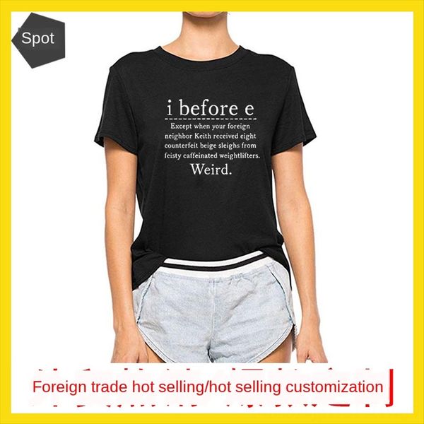 women's casual letter short sleeve round collar t-shirt women's casual letter short sleeve round collar t-shirt, White
women's casual letter short sleeve round collar t-shirt women's casual letter short sleeve round collar t-shirt, White
