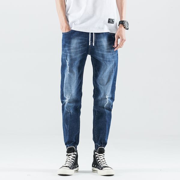 designer men jeans cotton slim fit ripped jeans homme pants brand men classical simple, Blue
designer men jeans cotton slim fit ripped jeans homme pants brand men classical simple, Blue