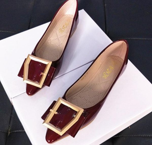 2019 women's shoes in spring and autumn with new style flat bottom pointed end @w39, Black
2019 women's shoes in spring and autumn with new style flat bottom pointed end @w39, Black