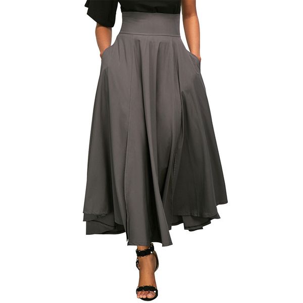 new arrival summer women high waist straps swing retro girls skirts office long black skirt ladies clothing solid female hot
new arrival summer women high waist straps swing retro girls skirts office long black skirt ladies clothing solid female hot