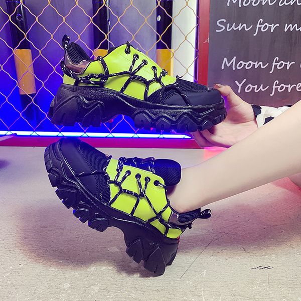 mix color chunky sneakers women shoes woman thick sole platform vulcanized shoes high heels air mesh casual ladies flats, Black
mix color chunky sneakers women shoes woman thick sole platform vulcanized shoes high heels air mesh casual ladies flats, Black