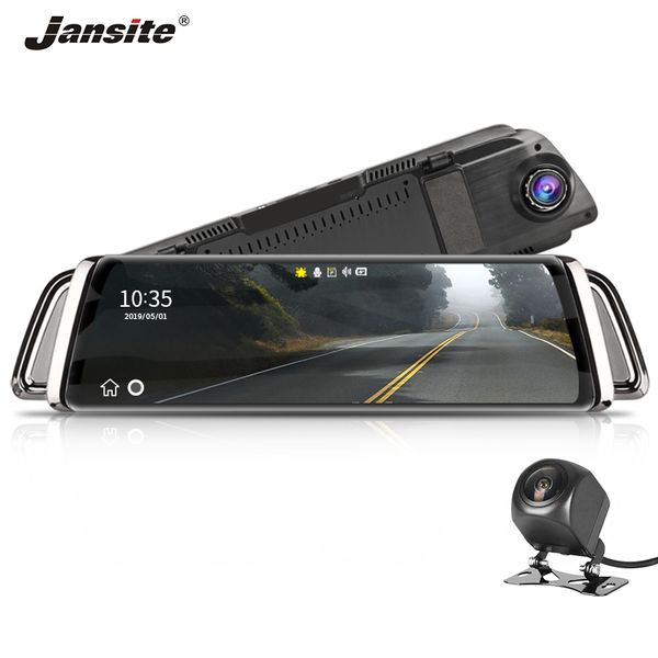 jansite 10" ips 1080p car dvr stream media touch screen dash cam camera super night vision recorders rear view dual lens mirror
jansite 10" ips 1080p car dvr stream media touch screen dash cam camera super night vision recorders rear view dual lens mirror