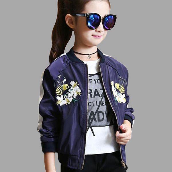 girls jackets cartoon embroidery children jackets casual outerwear autumn spring kids girls clothes 6 8 10 12 14 year, Blue;gray
girls jackets cartoon embroidery children jackets casual outerwear autumn spring kids girls clothes 6 8 10 12 14 year, Blue;gray