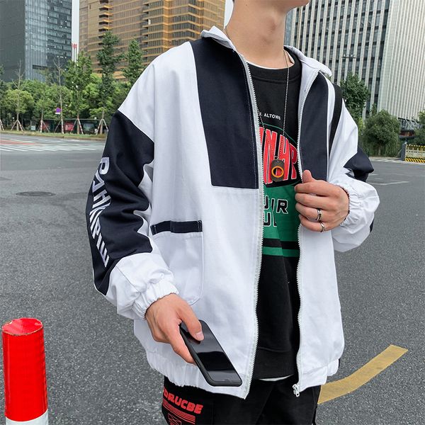 men's jackets patchwork casual letter embroidery bf hip hop coats men baseball uniform cargo streetwear couple wear outerwear, Black;brown
men's jackets patchwork casual letter embroidery bf hip hop coats men baseball uniform cargo streetwear couple wear outerwear, Black;brown