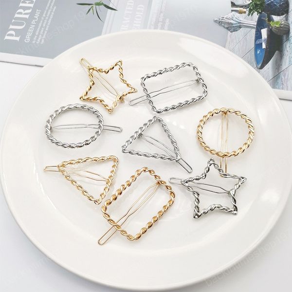 new fashion weave geometric triangle hair clip pin metal alloy circle hairgrip barrette girls woman hair accessories headwear, Slivery;white
new fashion weave geometric triangle hair clip pin metal alloy circle hairgrip barrette girls woman hair accessories headwear, Slivery;white