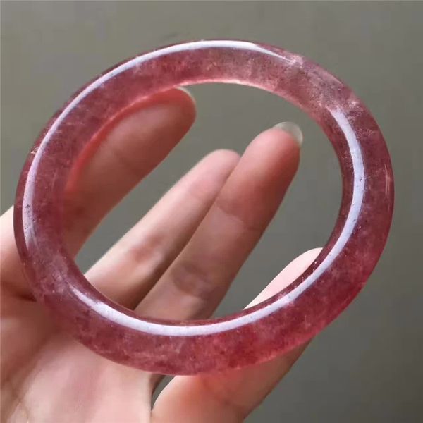 genuine red natural strawberry quartz gemstone crystal round fashion woman bangle inner diameter 52mm, Golden;silver
genuine red natural strawberry quartz gemstone crystal round fashion woman bangle inner diameter 52mm, Golden;silver