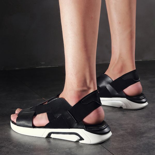 2019 new summer men sandals men slipper beach vietnam shoes gladiator sandals for strap fashion open toe slippers, Black
2019 new summer men sandals men slipper beach vietnam shoes gladiator sandals for strap fashion open toe slippers, Black