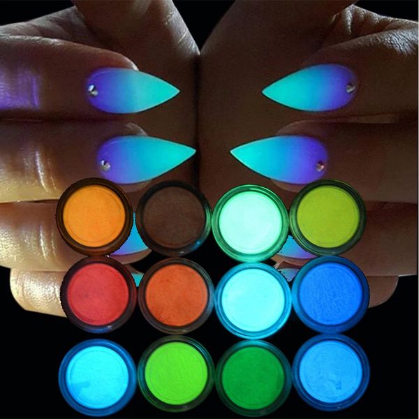 12 colors glow in dark glitter party glitter halloween diy luminous nail art colored drawing phosphorescent fluorescent powder, Silver;gold
12 colors glow in dark glitter party glitter halloween diy luminous nail art colored drawing phosphorescent fluorescent powder, Silver;gold