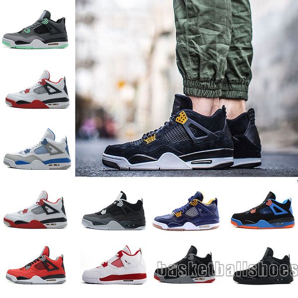 2020 new 4 4s men basketball shoes motosports blue oreo eminem white cement pure money toro bravo bred altern
2020 new 4 4s men basketball shoes motosports blue oreo eminem white cement pure money toro bravo bred altern