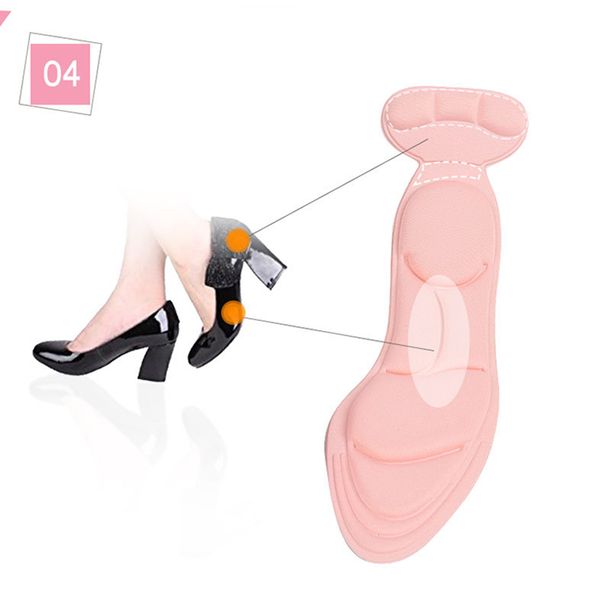 1 pair insole pad inserts heel post back breathable anti-slip for high heel shoe sale-wt, Black
1 pair insole pad inserts heel post back breathable anti-slip for high heel shoe sale-wt, Black