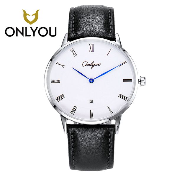onlyou luxury lovers watch fashion simple men watches women dress leather waterproof wristwatch reloj mujer hombre 81082, Slivery;brown
onlyou luxury lovers watch fashion simple men watches women dress leather waterproof wristwatch reloj mujer hombre 81082, Slivery;brown