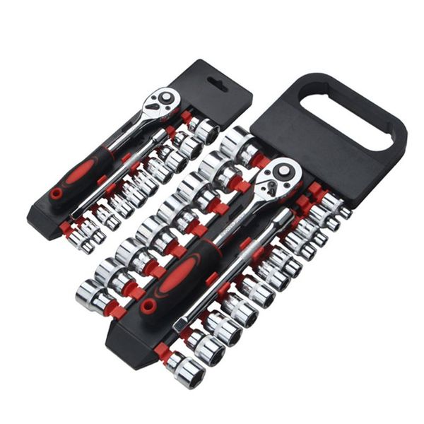 car repair tool set 28pcs 1/4 inch hand socket set ratchet wrench released handle and extension bar tool 72xd
car repair tool set 28pcs 1/4 inch hand socket set ratchet wrench released handle and extension bar tool 72xd