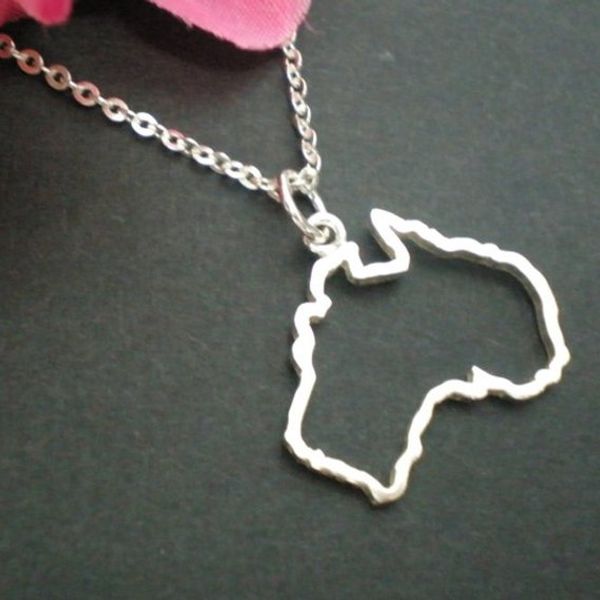 10pcs outline commonwealth of australia country map necklace simple adoption continent australian state sydney profile necklaces, Silver
10pcs outline commonwealth of australia country map necklace simple adoption continent australian state sydney profile necklaces, Silver
