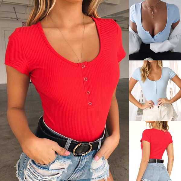 2019 overalls for fashion women solid o-neck short sleeve chest buttons elastic casual jumpsuits rompers womens jumpsuit 41, Black;white
2019 overalls for fashion women solid o-neck short sleeve chest buttons elastic casual jumpsuits rompers womens jumpsuit 41, Black;white