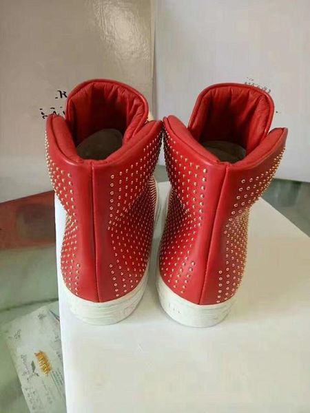 fashion red to nail high shoes to help cool metal buckle sleeve casual shoes europe and the united states popular punk shoes nk032, Black
fashion red to nail high shoes to help cool metal buckle sleeve casual shoes europe and the united states popular punk shoes nk032, Black