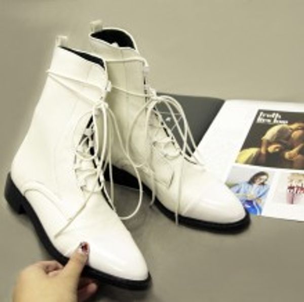 womens autumn winter ankle boots lace up flat heels female fur inside platform shoes woman leather, Black
womens autumn winter ankle boots lace up flat heels female fur inside platform shoes woman leather, Black