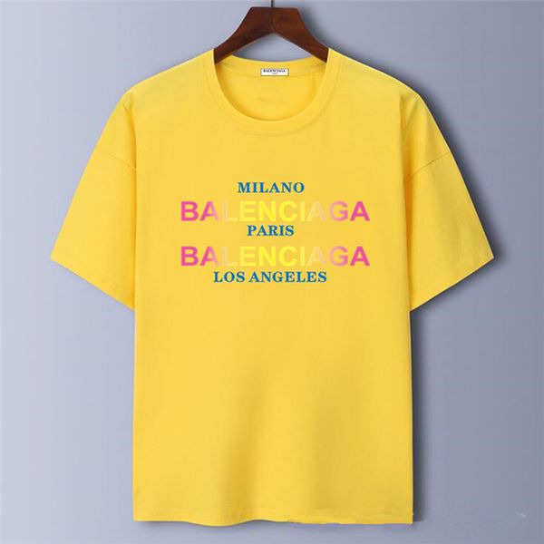 19ss t shirts short sleeve women designers cotton lady printbalenciaga paris streetwear clothing summer girl shirts luxury tees, White
19ss t shirts short sleeve women designers cotton lady printbalenciaga paris streetwear clothing summer girl shirts luxury tees, White