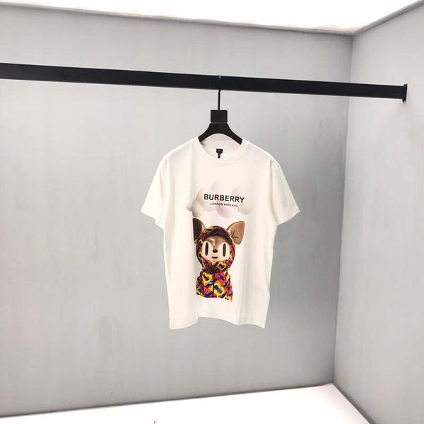 2020ss spring fashion new t-shirt and summer new cotton printing short sleeve round panel collar t-shirt 5, White
2020ss spring fashion new t-shirt and summer new cotton printing short sleeve round panel collar t-shirt 5, White