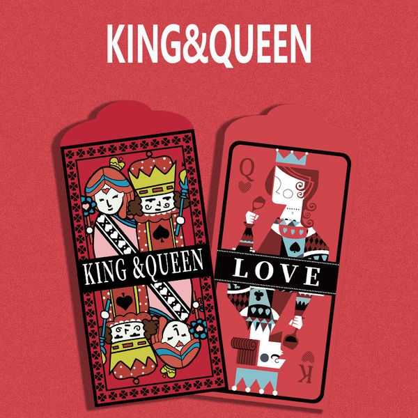 1 pack 10 pcs king&queen poker design red packet 2020 chinese rat new year red envelope 17*9cm
1 pack 10 pcs king&queen poker design red packet 2020 chinese rat new year red envelope 17*9cm