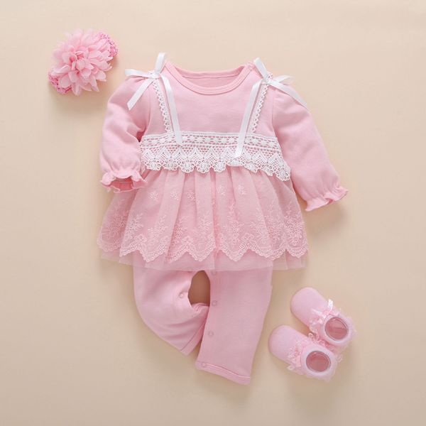 baby girl 3pcs set romper dress+hairband+socks newborned princess fashion white pink cotton jumpsuit infant outerwear clothing, Blue
baby girl 3pcs set romper dress+hairband+socks newborned princess fashion white pink cotton jumpsuit infant outerwear clothing, Blue