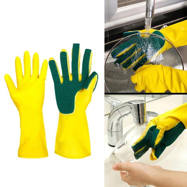 1pair home washing dish cleaning gloves reusable eco-friendly gloves household kitchen supply
1pair home washing dish cleaning gloves reusable eco-friendly gloves household kitchen supply