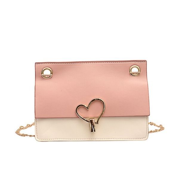 bag for women 2020 girls korean style sweet fashion love metal lock color matching shoulder bag chain patchwork crossbody
bag for women 2020 girls korean style sweet fashion love metal lock color matching shoulder bag chain patchwork crossbody