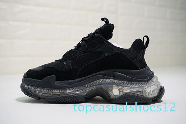 2020 new paris crystal bottom triple-s leisure shoes shoes platform triple s sneakers for men women vintage kanye grandpa trainer t12, Black
2020 new paris crystal bottom triple-s leisure shoes shoes platform triple s sneakers for men women vintage kanye grandpa trainer t12, Black