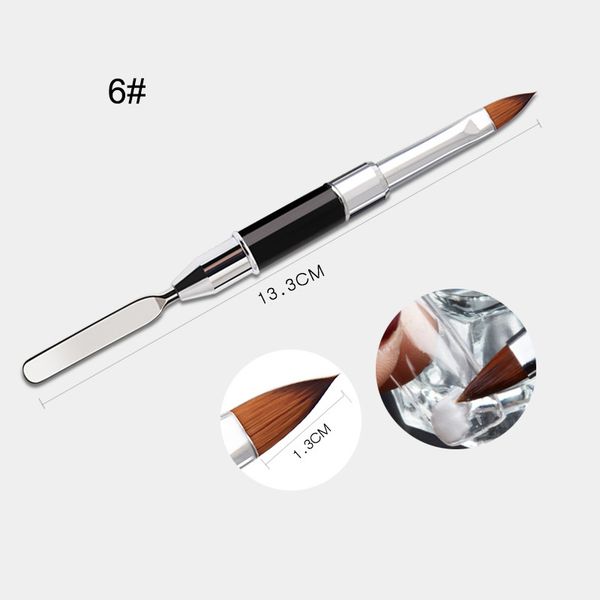 double-ended nail art liner brush pen painting nylon multifunction draw manicure tool mv99, Silver
double-ended nail art liner brush pen painting nylon multifunction draw manicure tool mv99, Silver