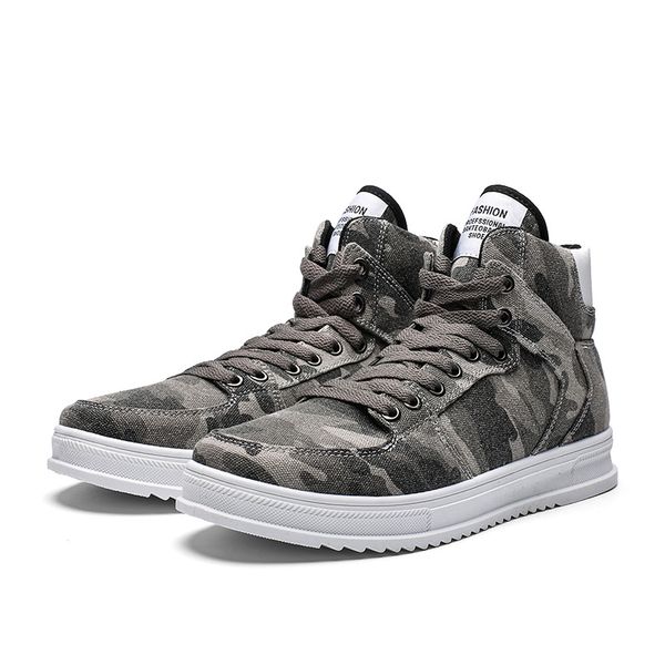 canvas shoes high upper spring men's shoes new camouflage student gao bang youth hip hop, Black
canvas shoes high upper spring men's shoes new camouflage student gao bang youth hip hop, Black
