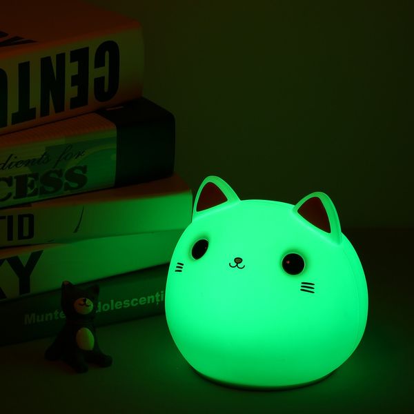 usb rechargeable led silicone cat lampcute cat lamp, super soft silicone shell and no-sharp shape make it absolutely safe for kids
usb rechargeable led silicone cat lampcute cat lamp, super soft silicone shell and no-sharp shape make it absolutely safe for kids