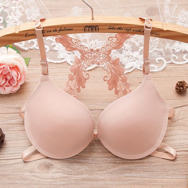 bras y-shaped lace back front button bra with steel ring gathering girl's underwear, Red;black
bras y-shaped lace back front button bra with steel ring gathering girl's underwear, Red;black