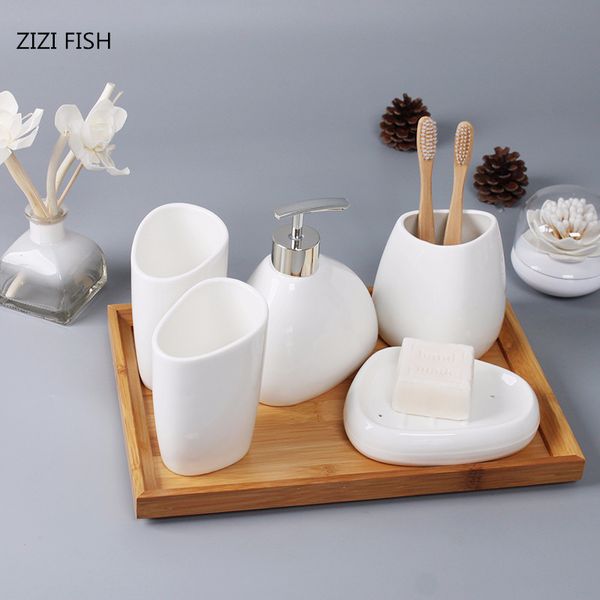 china ceramics bathroom accessories set soap dispenser/toothbrush holder/tumbler/soap dish tray washing set bathroom products
china ceramics bathroom accessories set soap dispenser/toothbrush holder/tumbler/soap dish tray washing set bathroom products