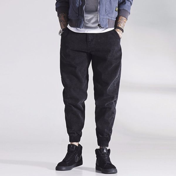 japanese style fashion men jeans big size 28-42 loose fit spliced cargo pants harem jeans streetwear hip hop joggers homme, Blue
japanese style fashion men jeans big size 28-42 loose fit spliced cargo pants harem jeans streetwear hip hop joggers homme, Blue