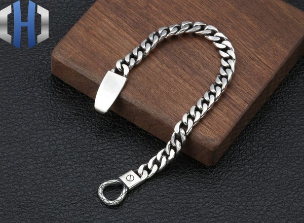 s925 sterling silver vintage наручных ювелирных изделий тайского серебро личность мода японская и корейская простая глянцевая браслет для му, Black
s925 sterling silver vintage наручных ювелирных изделий тайского серебро личность мода японская и корейская простая глянцевая браслет для му, Black