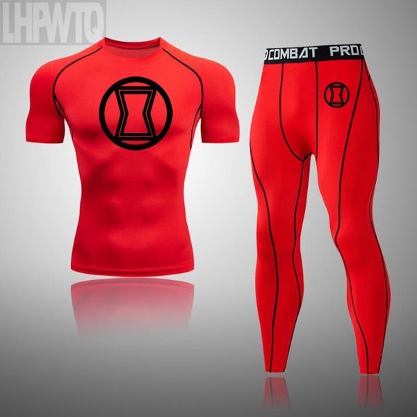 black widow men running set compression sports suit basketball jogging tights running clothes gym fitness training sportswear, Black;blue
black widow men running set compression sports suit basketball jogging tights running clothes gym fitness training sportswear, Black;blue
