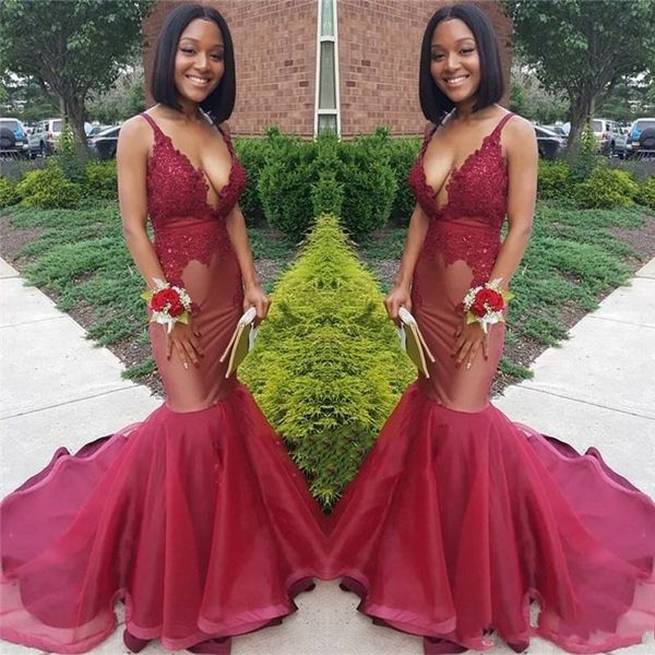 african 2k19 prom dresses deep v neck mermaid party dress with nude lining appliques black girls evening gowns simple vestidos
african 2k19 prom dresses deep v neck mermaid party dress with nude lining appliques black girls evening gowns simple vestidos