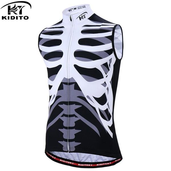 kiditokt cycling jersey quick-drying sleeveless cycling vest breathable men's running sports bike road ropa ciclismo jersey, Black
kiditokt cycling jersey quick-drying sleeveless cycling vest breathable men's running sports bike road ropa ciclismo jersey, Black