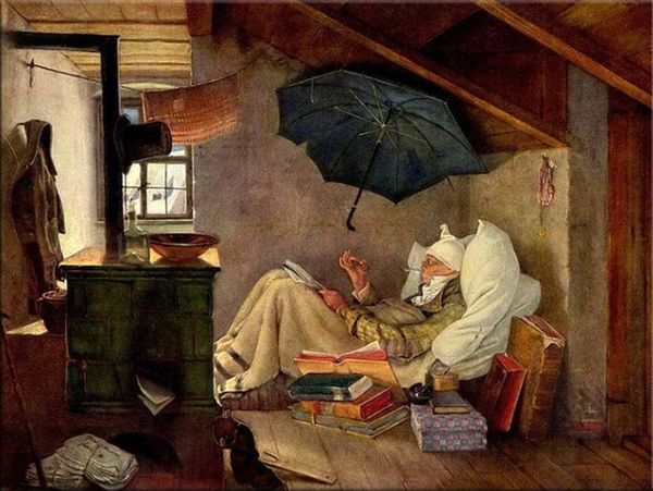 carl spitzweg - der arme poet home decor handpainted &hd print oil painting on canvas wall art canvas pictures 200105
carl spitzweg - der arme poet home decor handpainted &hd print oil painting on canvas wall art canvas pictures 200105