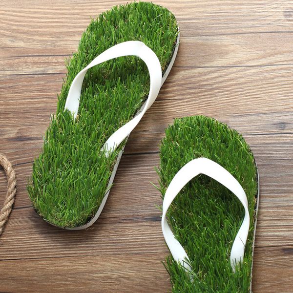 creative lawn flip-flops for men women summer fashion simulation personality grass slippers couple models outdoor beach shoes, Black
creative lawn flip-flops for men women summer fashion simulation personality grass slippers couple models outdoor beach shoes, Black