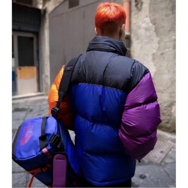 designer men coat winter parkas cool streetwear t f white duck down vintage luxury contrast color down jacket loose couple coat size s, Black
designer men coat winter parkas cool streetwear t f white duck down vintage luxury contrast color down jacket loose couple coat size s, Black