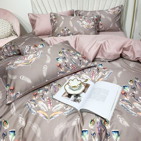 european elegant romantic feather bedding set girl,full king cotton double home textile bed sheet pillow case quilt cover
european elegant romantic feather bedding set girl,full king cotton double home textile bed sheet pillow case quilt cover