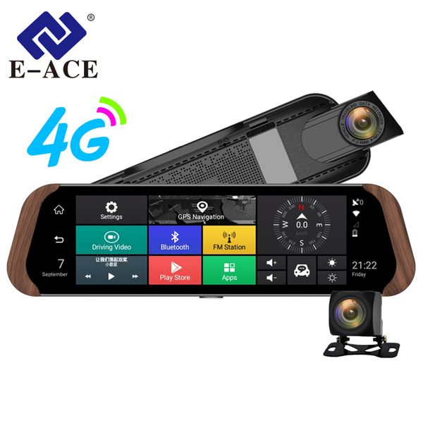 e-ace car dvr camera 4g android 10" ips stream rearview mirror full hd 1080p dash cam adas auto registrar gps video recorder
e-ace car dvr camera 4g android 10" ips stream rearview mirror full hd 1080p dash cam adas auto registrar gps video recorder