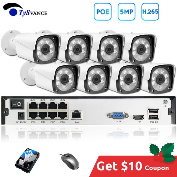 8ch 5mp poe kit h.265 cctv системы безопасности до 16ch nvr открытый водонепроницаемый ip камеры видеонаблюдения сигнализация видео p2p
8ch 5mp poe kit h.265 cctv системы безопасности до 16ch nvr открытый водонепроницаемый ip камеры видеонаблюдения сигнализация видео p2p