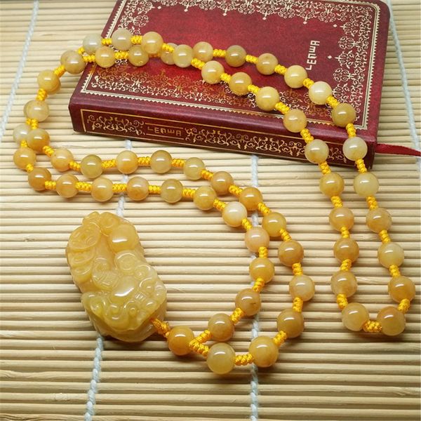 hand carved natural old z attract wealth three coin pixiu pendant necklace long jade beads chain women or men sweater chain, Silver
hand carved natural old z attract wealth three coin pixiu pendant necklace long jade beads chain women or men sweater chain, Silver
