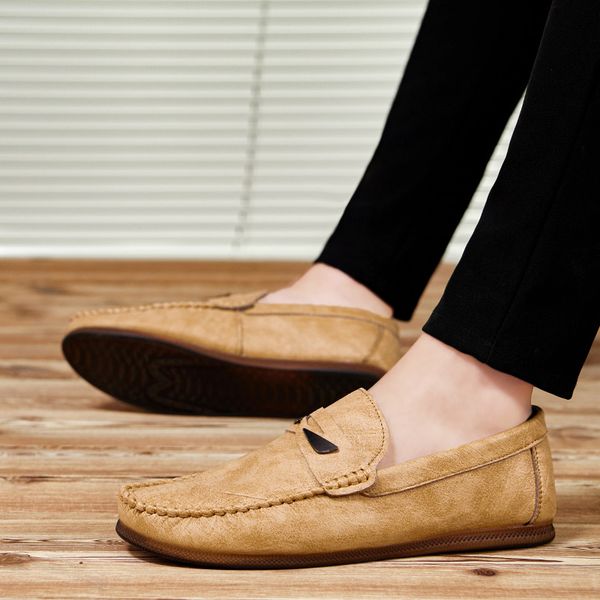 fashion penny loafers men leather shoes mens moccasins casual boat shoes slip on driving male loafer soft mocassin homme, Black
fashion penny loafers men leather shoes mens moccasins casual boat shoes slip on driving male loafer soft mocassin homme, Black